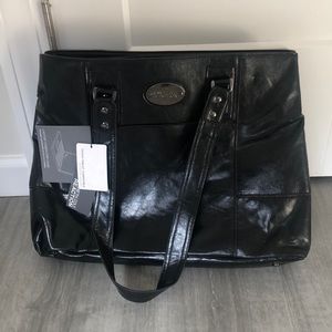 Kenneth Cole Triple Gusset 15.4” Computer Tote